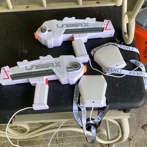 Gray Laser Tag Set